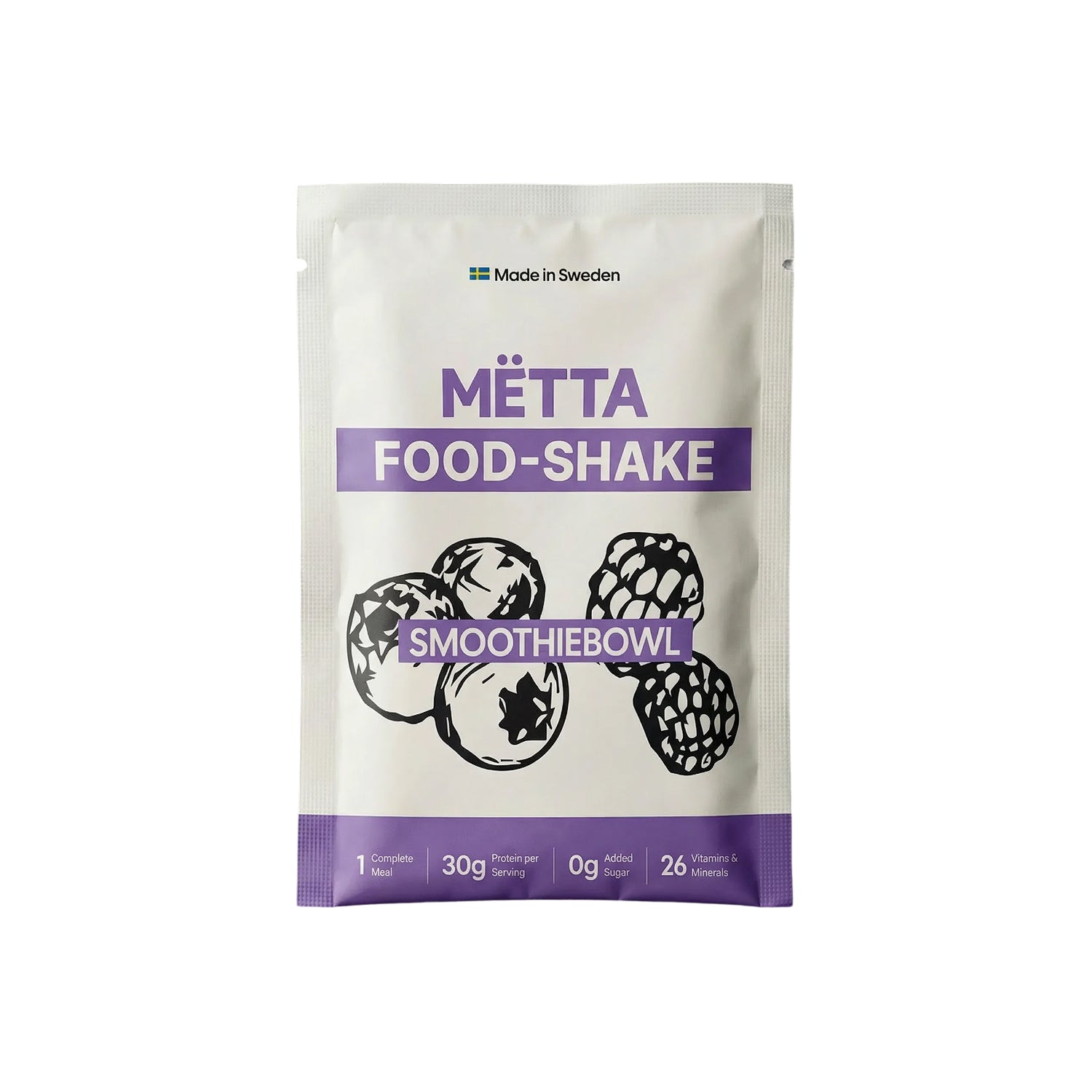 mëtta food shake original smoothiebowl travel pack