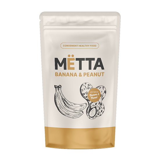 Travel pack - Banana & Peanut - Mëttafoodshake1Mëtta