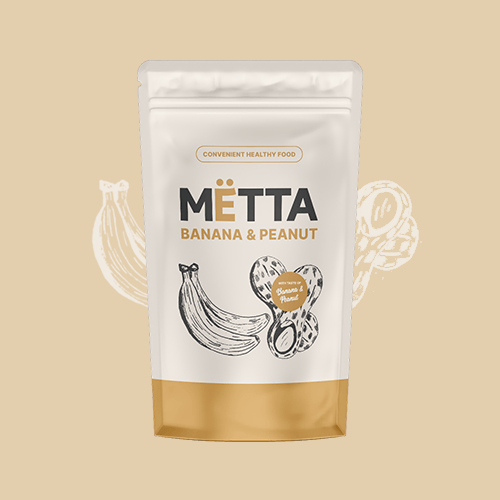 Travel pack - Banana & Peanut - Mëttafoodshake1Mëtta