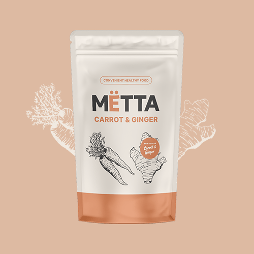 Travel pack - Carrot & Ginger - Mëttafoodshake1Mëtta